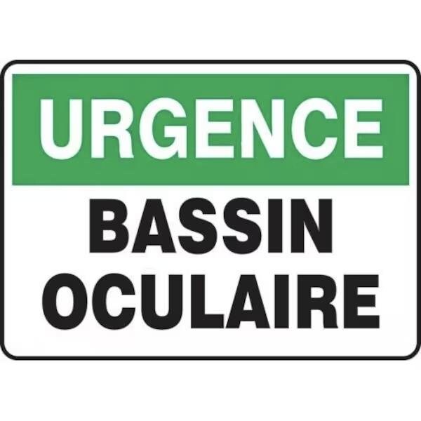 Accuform Aluminum, 10 in x 14 in, Mounting Holes FRMFSD913VA - main